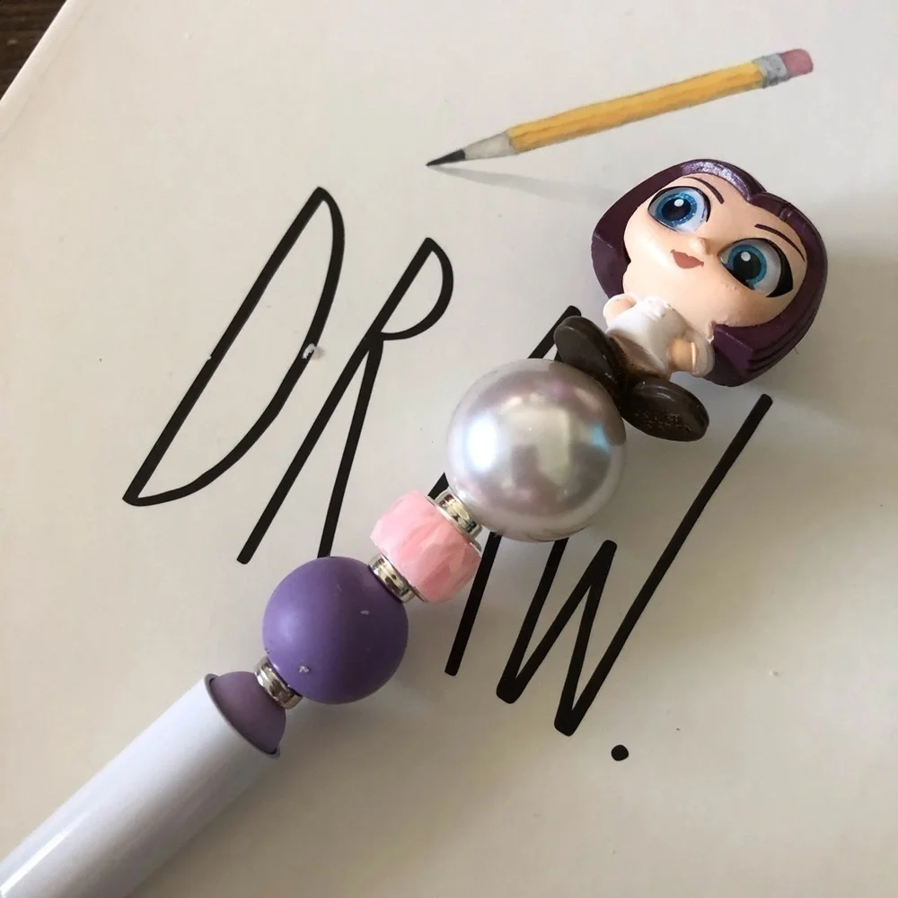 Disney Doorables: Ratatouille: Colette Tatou handmade beaded pens